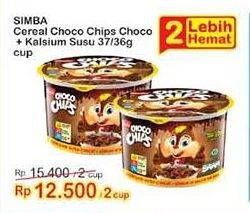 Promo Harga Simba Cereal Choco Chips Susu Coklat 37 gr - Indomaret