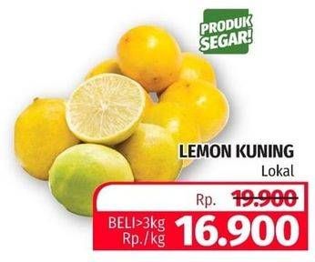 Promo Harga Jeruk Lemon Lokal  - Lotte Grosir