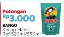 Promo Harga BANGO Kecap Manis 520 ml - Alfamart