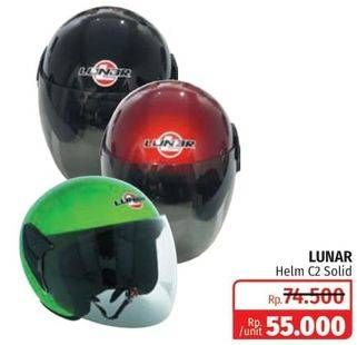 Promo Harga LUNAR Helm C2 Solid  - Lotte Grosir