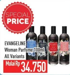 Promo Harga EVANGELINE Eau De Parfume Garden All Variants 100 ml - Hypermart