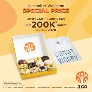 Promo Harga December Weekend Special Price  - JCO