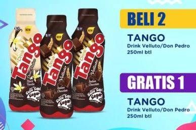 Promo Harga TANGO Drink Velluto Chocolate, Don Pedro 250 ml - Indomaret