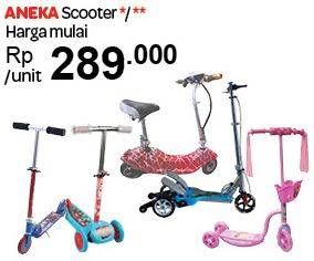 Promo Harga Aneka Scooter  - Carrefour