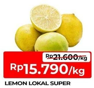 Promo Harga Lemon Lokal Super  - TIP TOP
