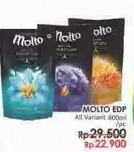 Promo Harga MOLTO Eau De Parfum All Variants 800 ml - LotteMart