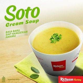 Promo Harga Richeese Factory Soto Cream Soup  - Richeese Factory