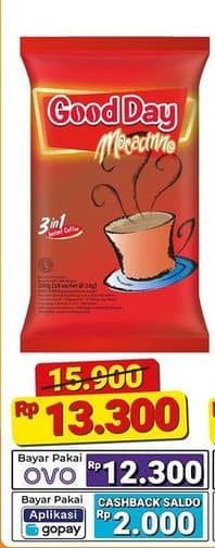 Promo Harga Good Day Instant Coffee 3 in 1 All Variants per 10 sachet 20 gr - Alfamart