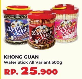 Promo Harga Khong Guan Wafer Stick All Variants 500 gr - Yogya