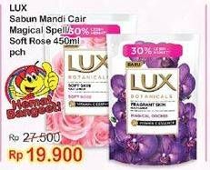 Promo Harga LUX Botanicals Body Wash Magical Orchid, Soft Rose 450 ml - Indomaret