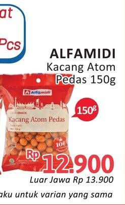 Promo Harga ALFAMIDI Kacang Atom Pedas 150 gr - Alfamidi