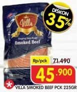 Promo Harga Villa Smoked Beef 225 gr - Superindo