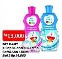 Promo Harga My Baby Kids Shampoo & Conditioner Soft Shiny, Healthy Fresh 180 ml - Alfamart