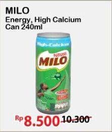Promo Harga Milo Susu UHT Calcium 240 ml - Alfamart