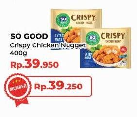 Promo Harga So Good Crispy Chicken Nugget 400 gr - Yogya