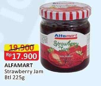 Promo Harga ALFAMART Selai Strawberry 225 gr - Alfamart