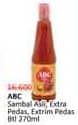 Promo Harga ABC Sambal Asli, Extra Pedas, Extreme Pedas 270 ml - Alfamidi