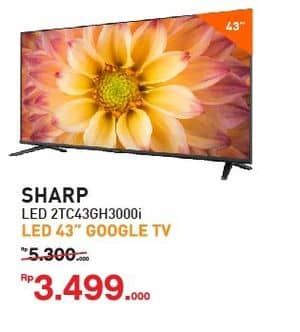 Promo Harga Sharp 2T-C43GH3000i  - Yogya