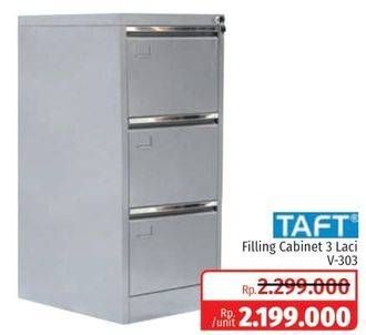 Promo Harga TAFT Filling Cabinet 3 Laci V-303  - Lotte Grosir