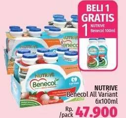 Promo Harga NUTRIVE BENECOL Smoothies All Variants 100 ml - LotteMart