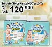 Promo Harga Sweety Silver Pants M60, L54  - Carrefour