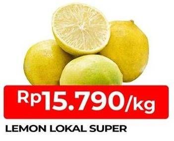 Promo Harga Lemon Lokal per 1000 gr - TIP TOP