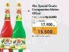 Promo Harga ABC Syrup Special Grade Melon, Coco Pandan 485 ml - Carrefour