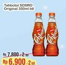 Promo Harga Sosro Teh Botol Original 350 ml - Indomaret