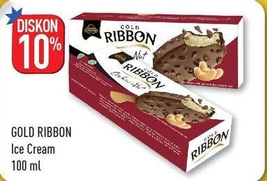 Promo Harga CAMPINA Gold Ribbon Strawberry, Chocolate, Cookies Cream 100 ml - Hypermart
