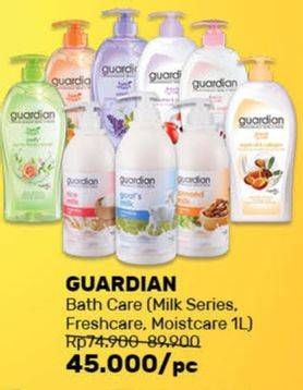 Promo Harga GUARDIAN Bath Care 1 L  - Guardian