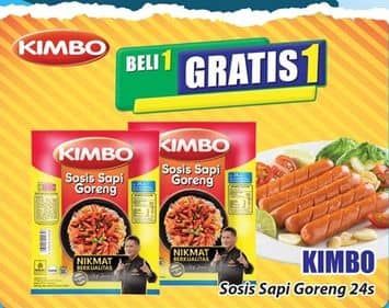 Promo Harga Kimbo Sosis Sapi Goreng 744 gr - Hari Hari