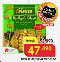 Promo Harga FIESTA Naget Dino 500 gr - Superindo