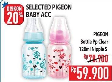 Promo Harga Pigeon Peristaltic Plus Nipple S 1 pcs - Hypermart