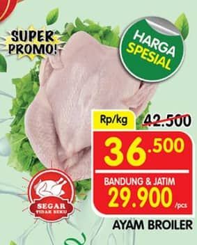 Promo Harga Ayam Broiler  - Superindo