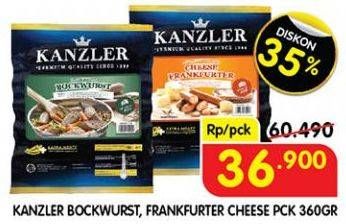 KANZLER Bockwusrt/Frankturter Cheese
