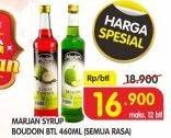 Promo Harga MARJAN Syrup Boudoin All Variants 460 ml - Superindo