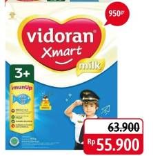 Promo Harga VIDORAN Xmart 3+ 950 gr - Alfamidi