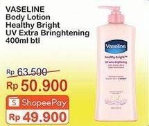 Promo Harga VASELINE Body Lotion UV Lightening 400 ml - Indomaret