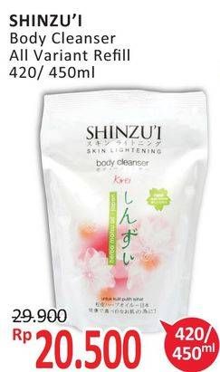 Promo Harga SHINZUI Body Cleanser All Variants 450 ml - Alfamidi