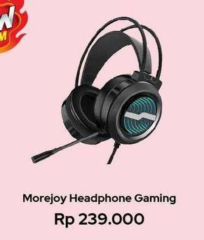 Promo Harga Morejoy Headphone Gaming  - Erafone