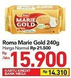 Promo Harga ROMA Marie Gold 240 gr - Carrefour