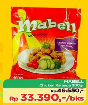 Promo Harga MABELL Chicken Karaage 500 gr - TIP TOP