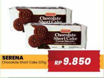 Promo Harga Serena Biskuit Chocolate Short Cake 225 gr - Yogya