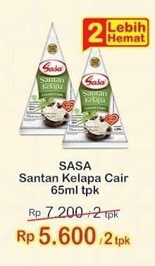 Promo Harga SASA Santan Cair 65 ml - Indomaret