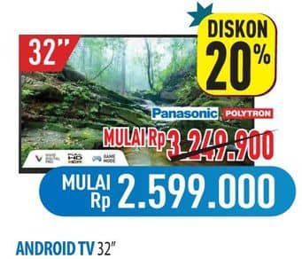 Promo Harga PANASONIC, POLYTRON  - Hypermart