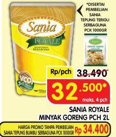 Promo Harga Sania Minyak Goreng Royale 2000 ml - Superindo