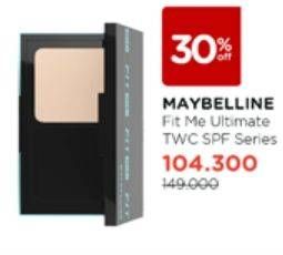 Promo Harga MAYBELLINE Fit Me 24 Hour Oil Control Powder Foundation  - Watsons
