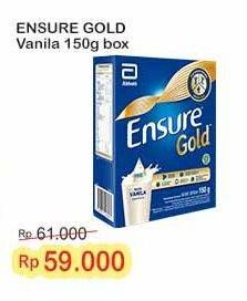 Promo Harga Ensure Gold Wheat Gandum Vanilla 150 gr - Indomaret