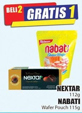 Promo Harga NABATI Wafer Chocolate, Cheese 115 gr - Hari Hari