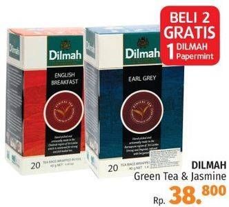 Promo Harga Dilmah Tea Earl Grey, English Breakfast  - LotteMart